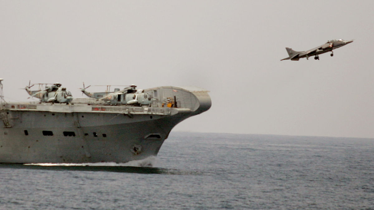 The Indian Navy will bid farewell to its carrier-borne jump-jet, the Sea Harrier on 11 May.