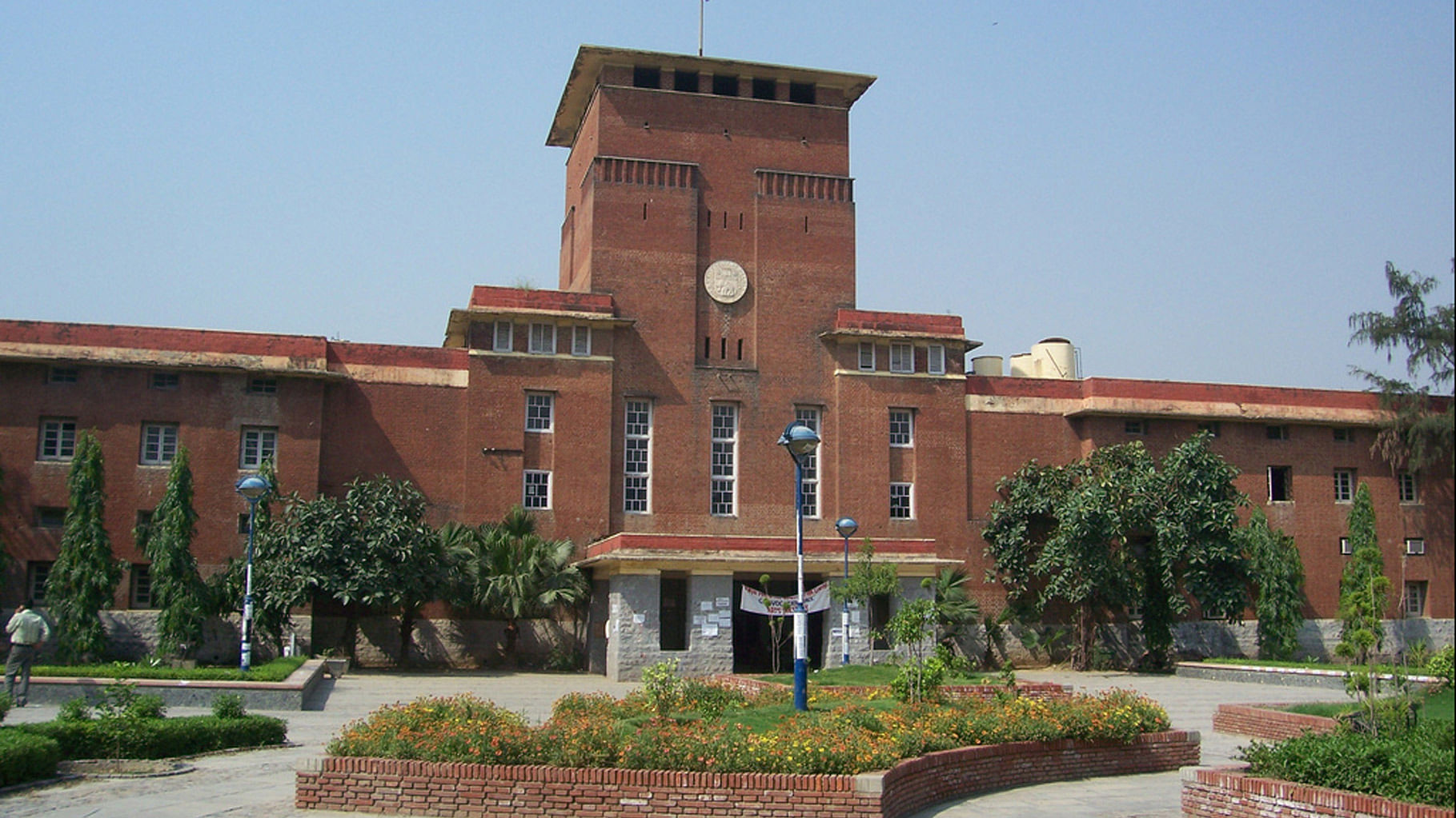 Faculty of Arts building in the North Campus of Delhi University.