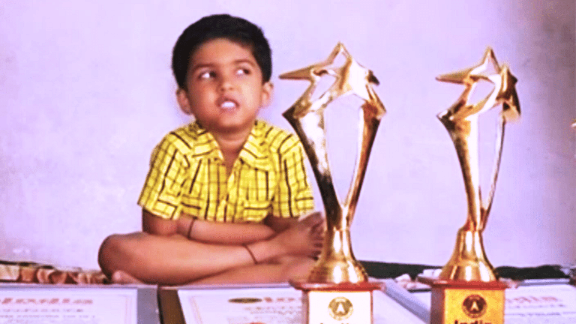 Four-year-old Varad Malkhandale already has 3 national records in his name. (Photo: ANI Screengrab)