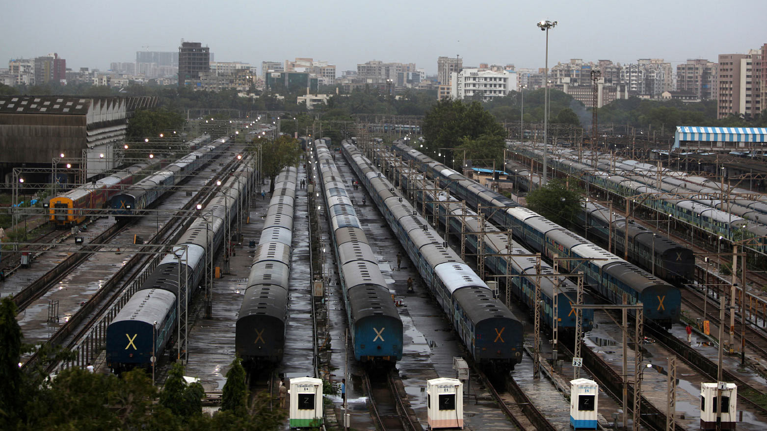 A photo of the Indian railways. (Photo: iStockphoto)