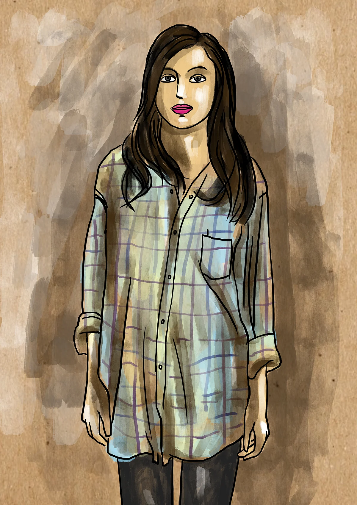 That is why we borrow from our dads’ wardrobes. Pick threads. Put together memories. (Illustration by Susnata Paul/<b>The Quint</b>)