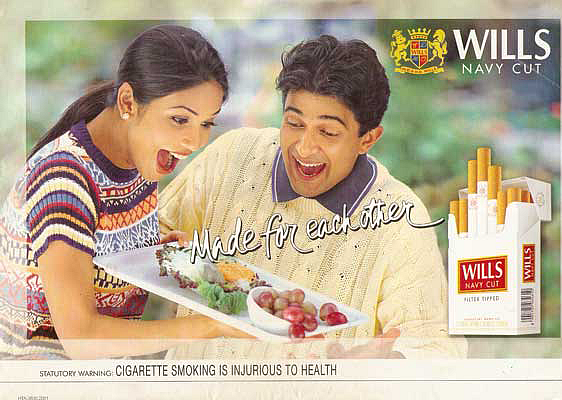Wills Navy Cut advertisement.