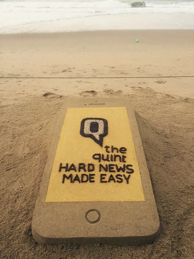 The Quint now has its own sand art and it is beautiful! 