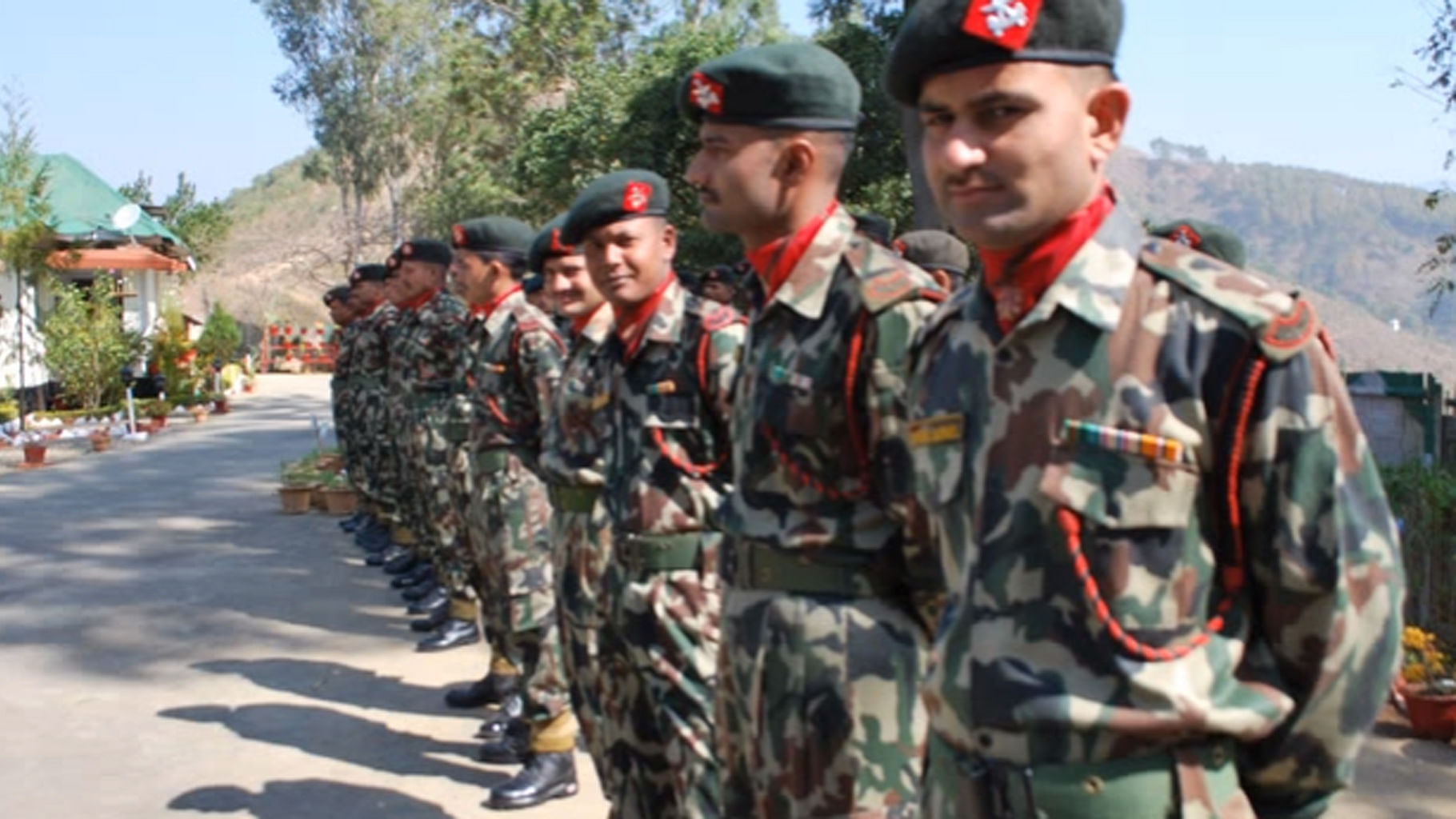 File photo of the Assam Rifles.&nbsp;