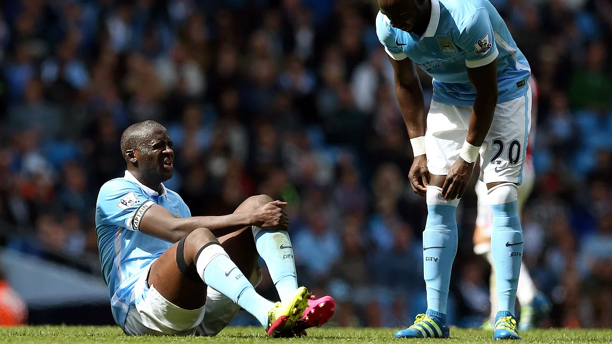 Yaya Toure of Manchester City is doubtful for the game (Photo: AP)