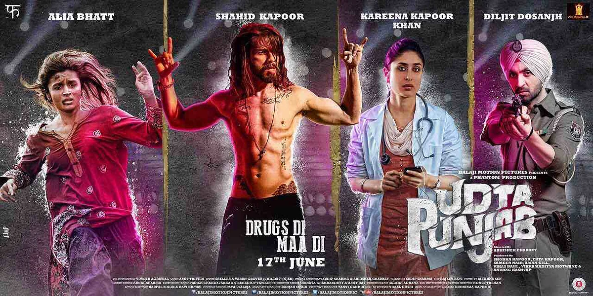 A poster of <i>Udta Punjab. </i>(Photo: Phantom Pictures Limited)