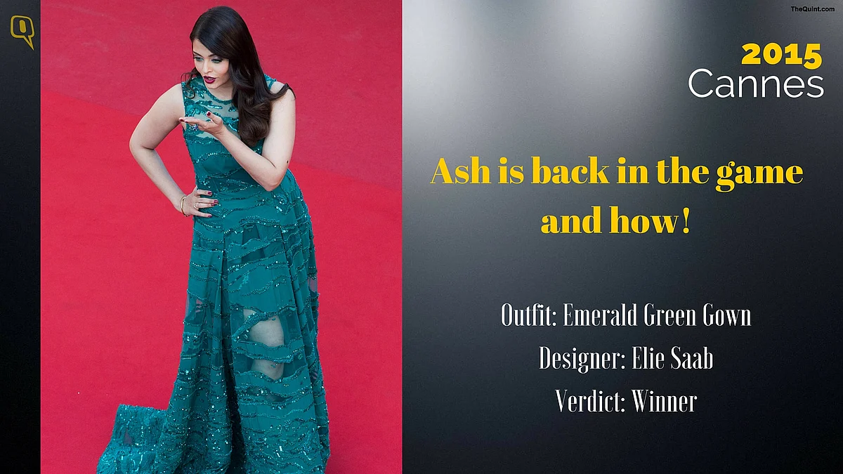 Cannes 2015: Ash is back in the game and how. 