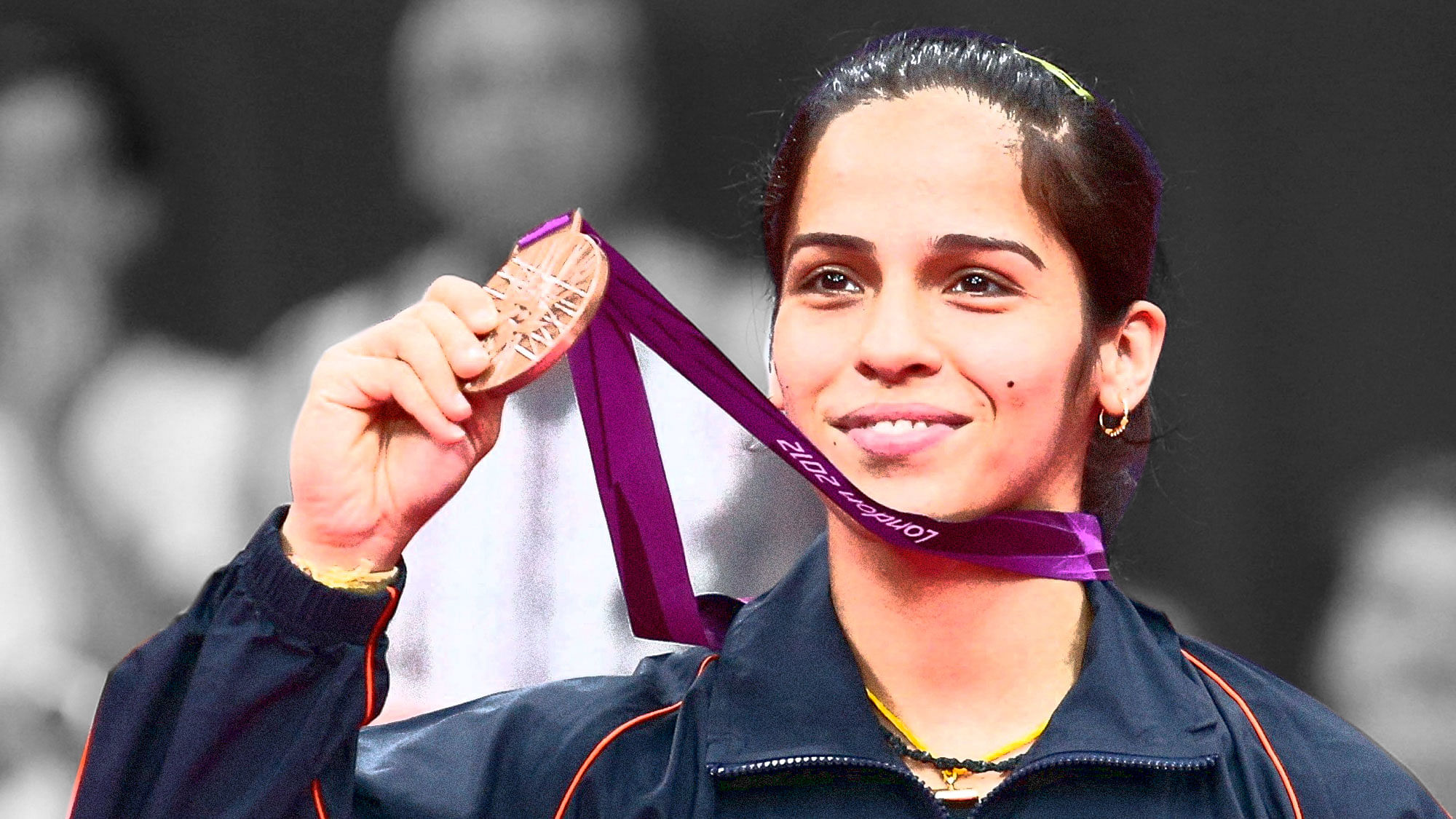 Saina Nehwal with her Bronze medal from the 2012 London Olympics. (Photo: Reuters)