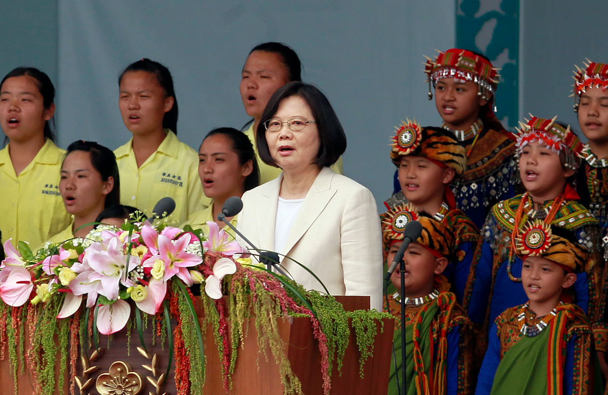 Tsai has pledged to maintain the “status quo” with Beijing, but observers say she is highly unlikely to compromise.