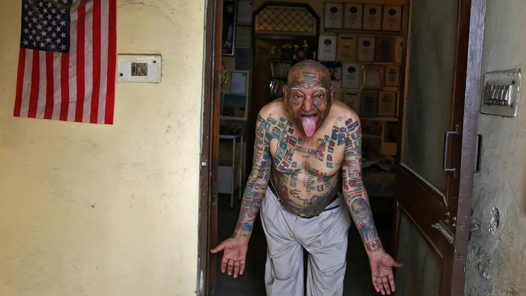 World's most tattooed OAPs have inked over 97% of bodies with one at 'full  saturation' - Mirror Online