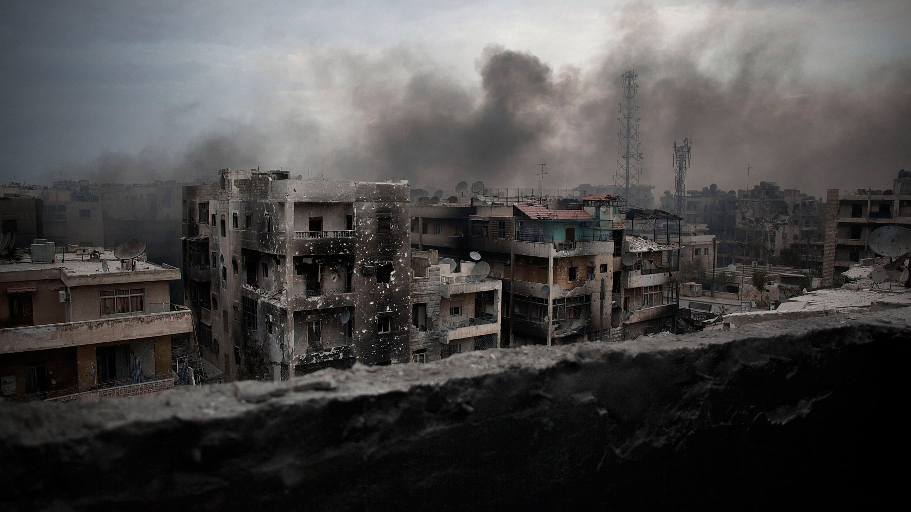 File photo of destruction in Syria. (Photo: AP)
