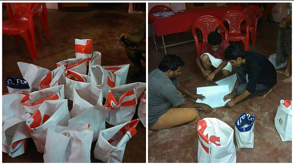 Many of the banners used in the LDF’s campaign were also converted into ‘grow bags’ for plants. 