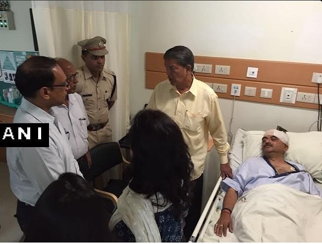 Tarun Vijay was attacked by a mob for entering a temple in Uttarakhand with Dalit leaders.