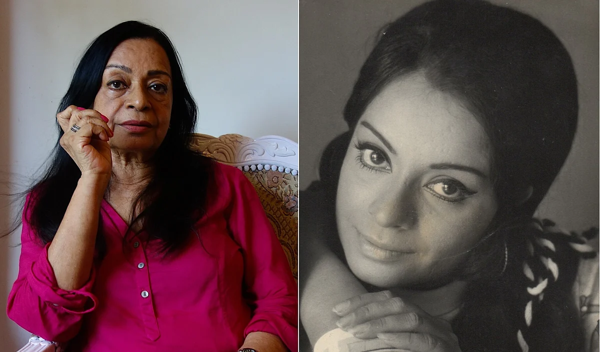 Rehana Sultan last made an appearance in Sudhir Mishra’s <i>Inkaar; </i>Seen on the right in a studio portrait photo from the 1970s