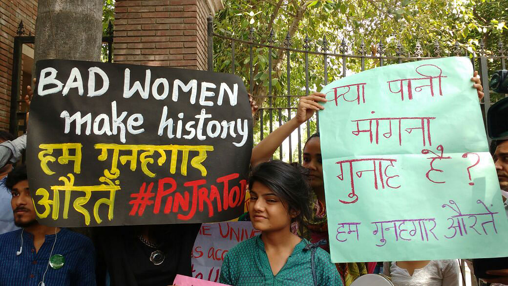Residents of the Undergraduate Hostel for Girls protested a severe 2-month water shortage, only to be castigated.