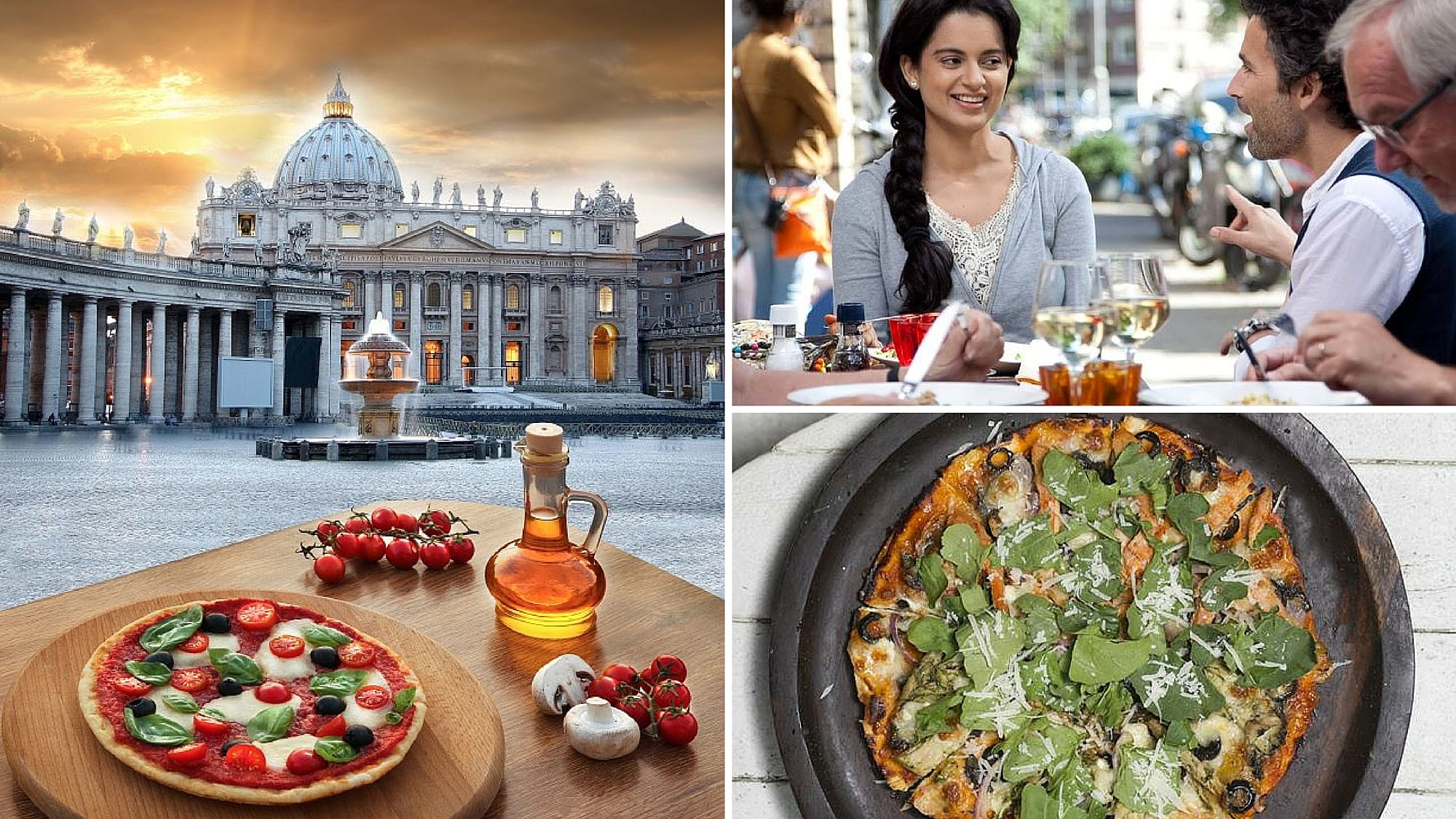 Kangana Ranaut had it right in <i>Queen</i> – Italian food, particularly pizzas, lack the much-needed masala. (Photo: iStock/YouTube screenshot)