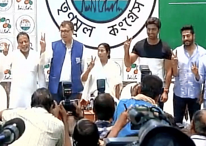 Addressing a press conference, Did thanks the people of Bengal for her sweeping victory.