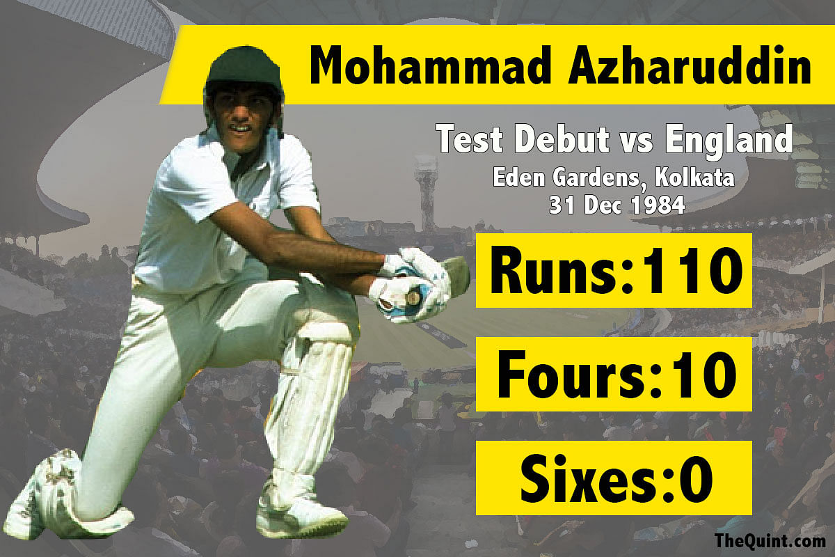 Looking back at  Azharuddin’s magnificent first three test matches where he hit three consecutive centuries. 