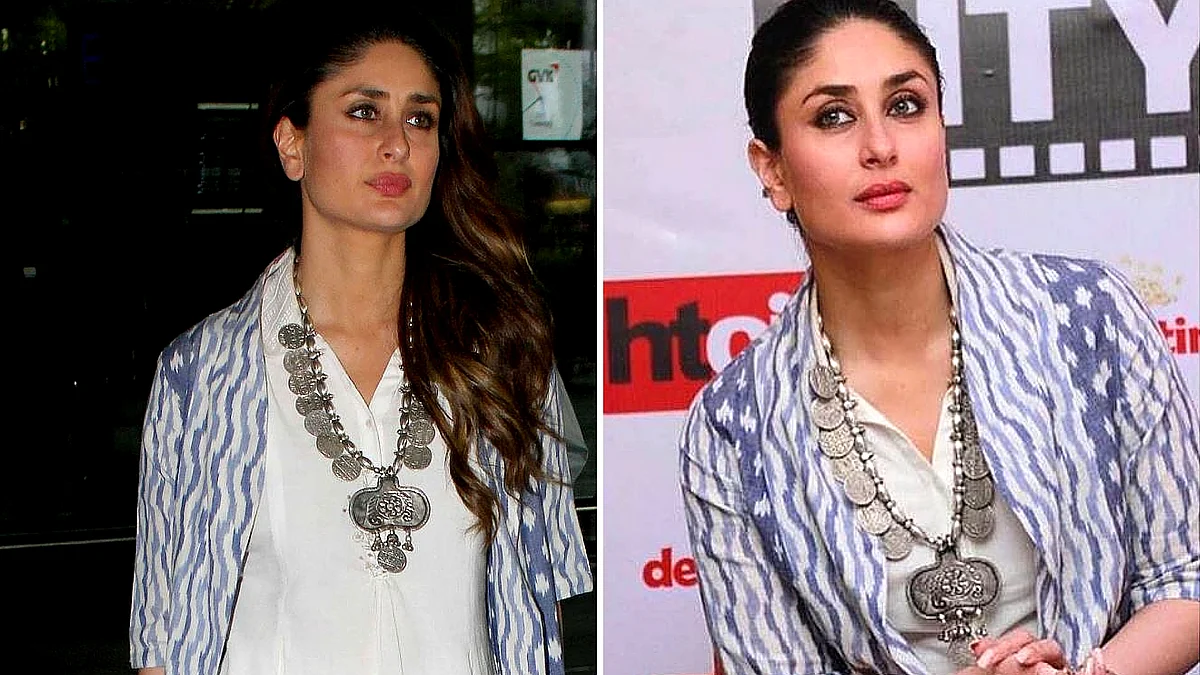 Kareena Kapoor in Amrapali jewellery. (Photo: Yogen Shah)