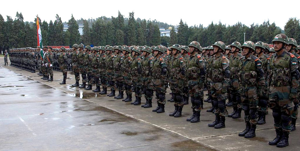 India-China combined military training exercise – Hand in Hand 2015 – begins at Kunming, China. (Photo courtesy: Ministry of Defence)