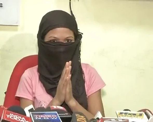 The Manipuri girl who was kidnapped by an unknown assailant. (Photo: ANI)