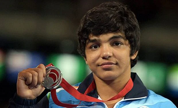 Sakshi Malik qualified from the 58kg category (Photo: Twitter/@DDNewsLive)
