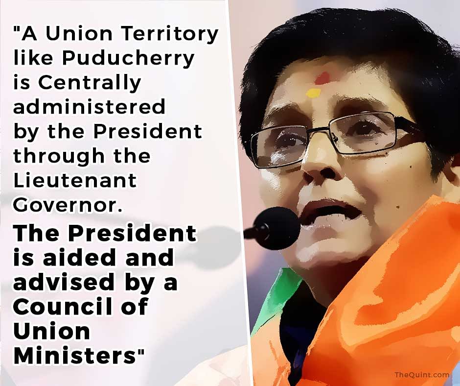 Given a gag order in Delhi, set free in Puducherry: Kiran Bedi’s appointment smacks of political manoeuvring. 