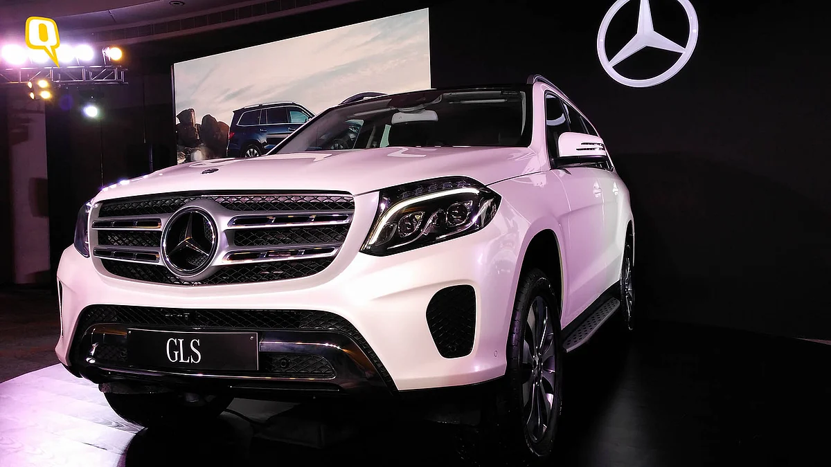 Front grilles of the Mercedes-Benz GLS SUV. (Photo: <b>The Quint</b>)