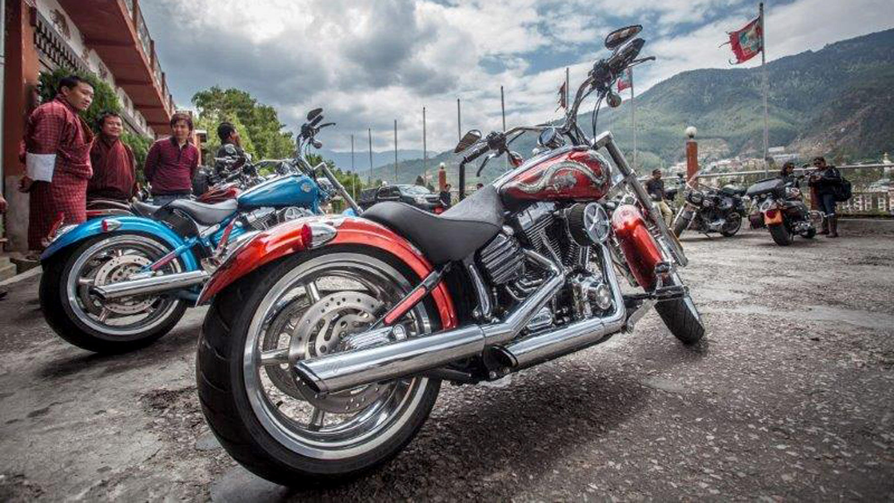 Third edition of International Harley-Davidson H.O.G. Ride was conducted in Bhutan. (Photo: Harley-Davidson)