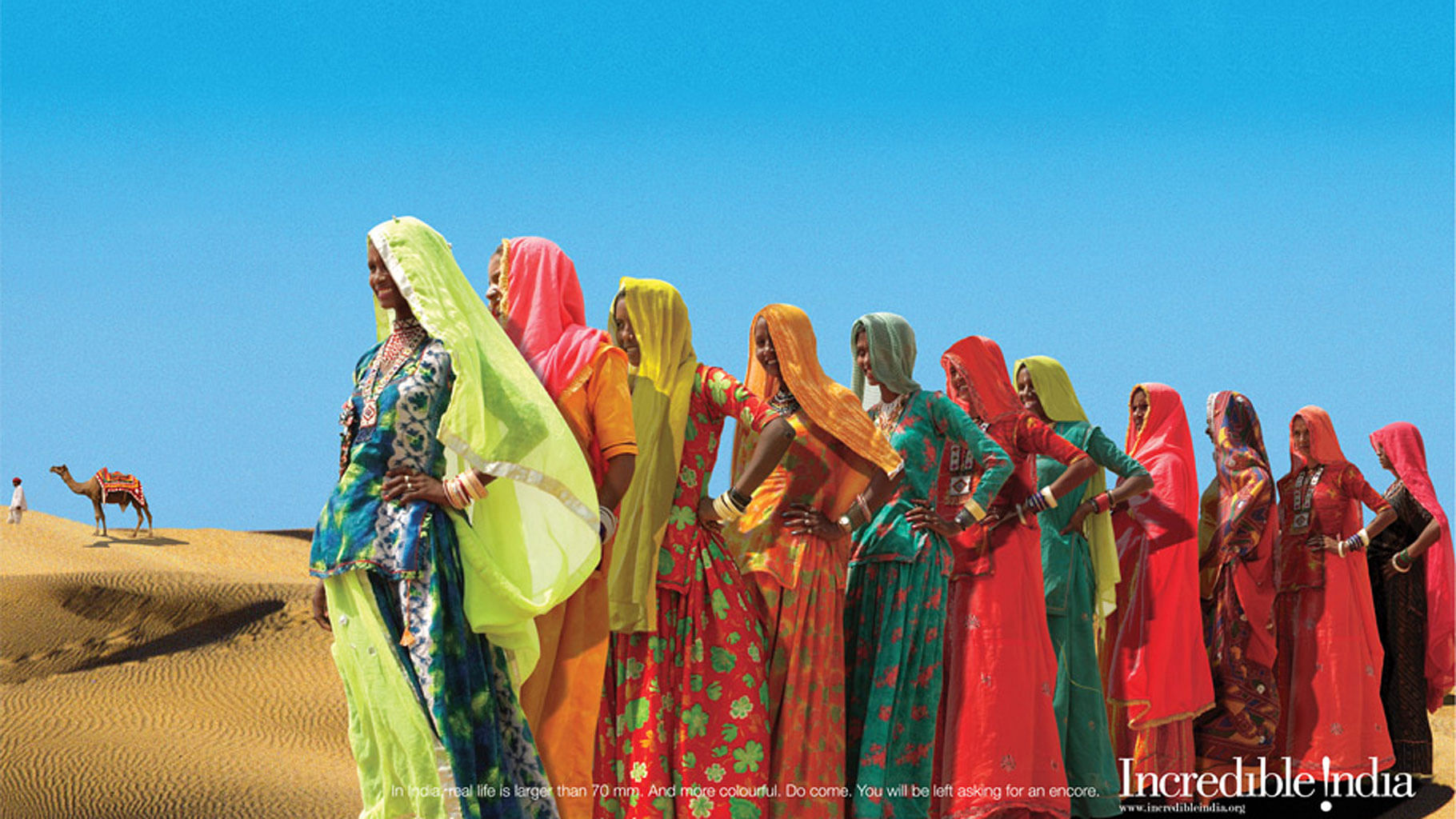 An <i>Incredible India</i> campaign. (Photo: Incredible India <a href="http://incredibleindiacampaign.com/">website</a>)