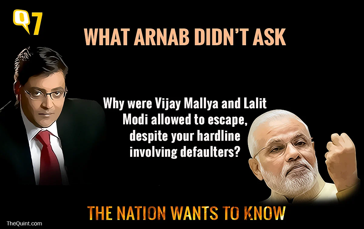 10 Questions Arnab Goswami Didn’t Bother To Ask Narendra Modi