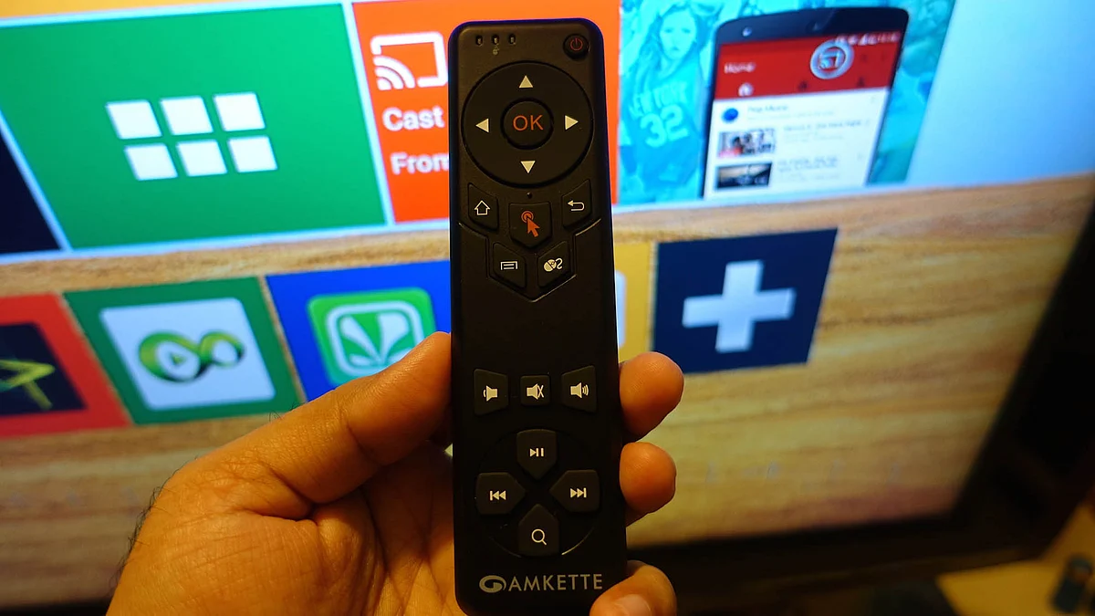 Remote bundled with the Amkette Evo TV 2. (Photo: <b>The Quint</b>/@2shar)