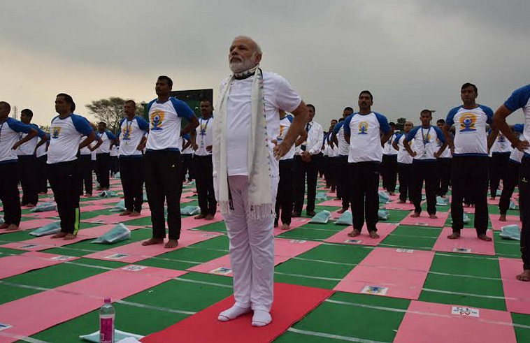 Modi in Chandigarh. (Photo: PIB)