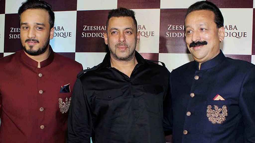 Salman Khan among the B-town celebrities who showed up for the party. (Photo: Yogen Shah)