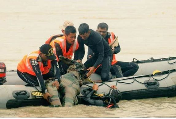 

The authorities began the mock drill with early warning of heavy rains and impending floods in the city.