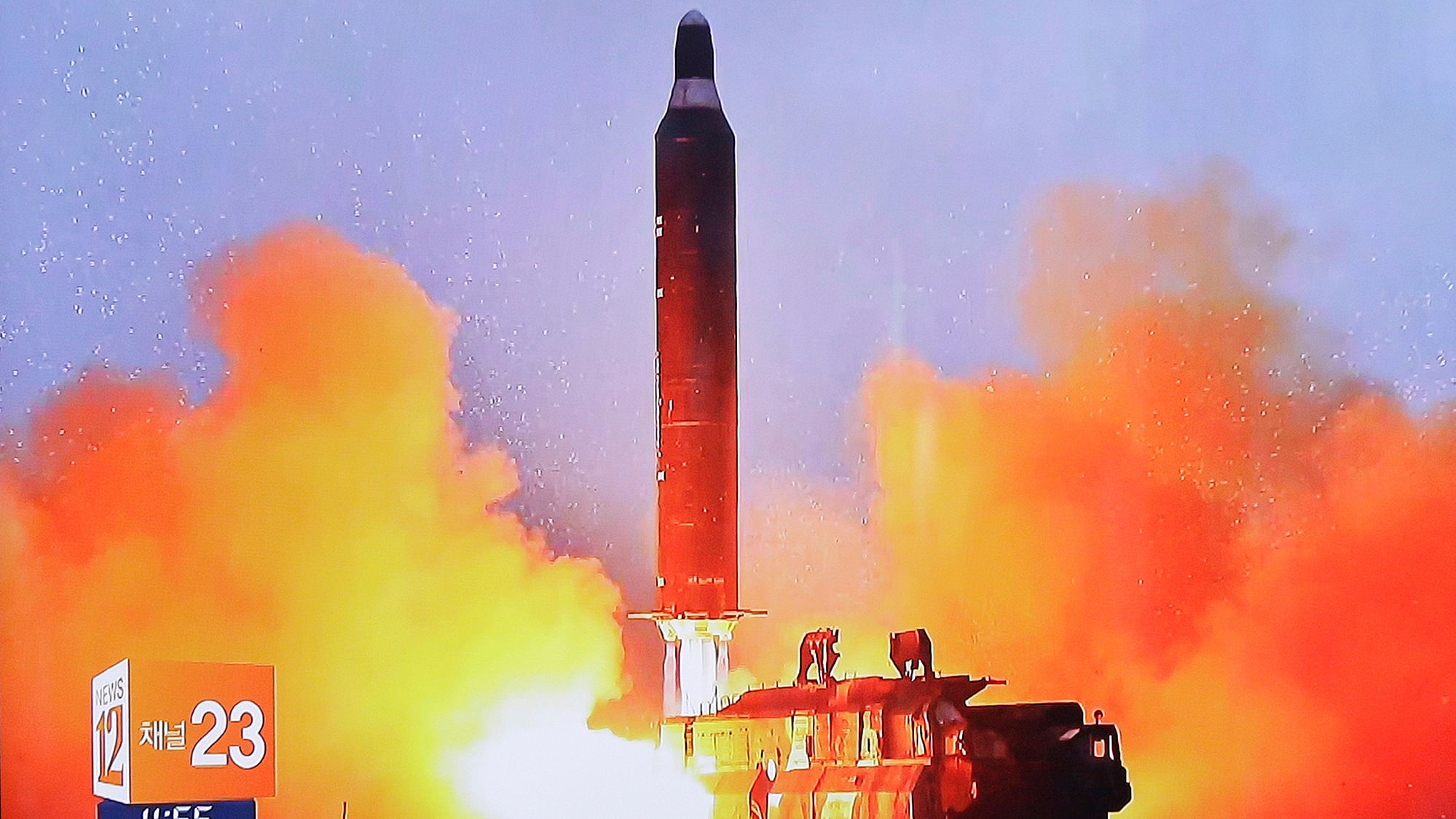 North Korea tested the Musudan missile on Thursday. (Photo: AP/KRT screengrab)