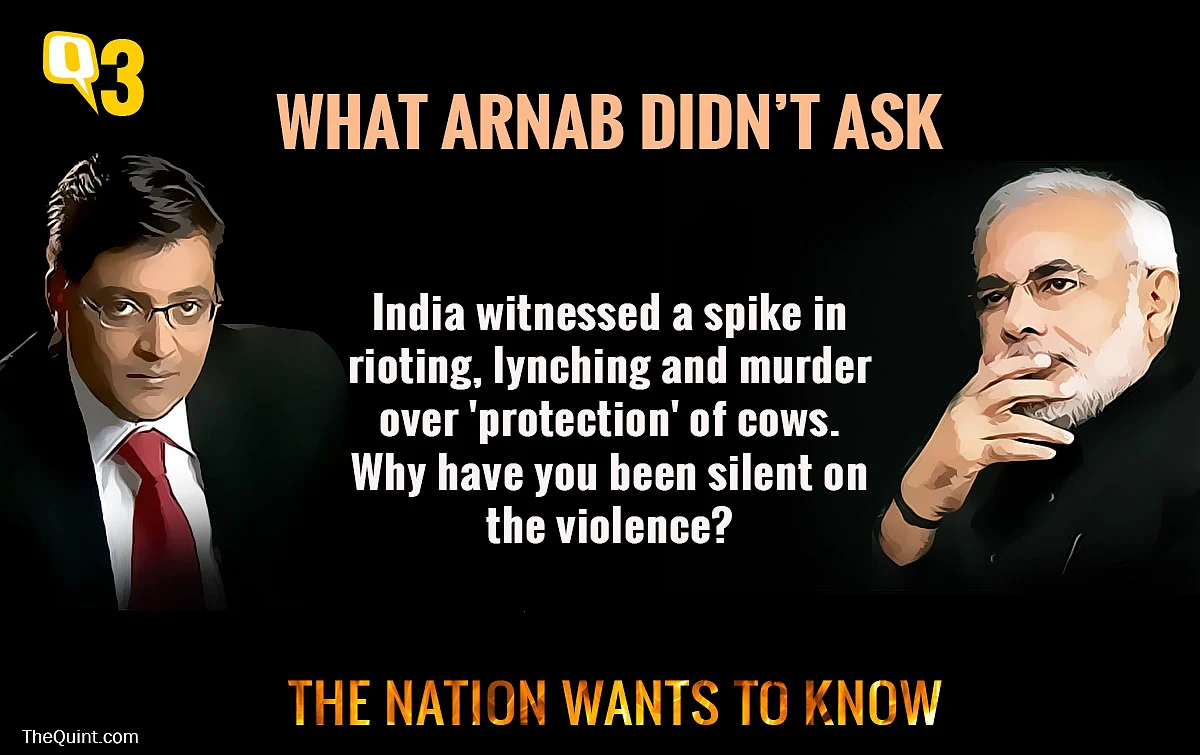10 Questions Arnab Goswami Didn’t Bother To Ask Narendra Modi