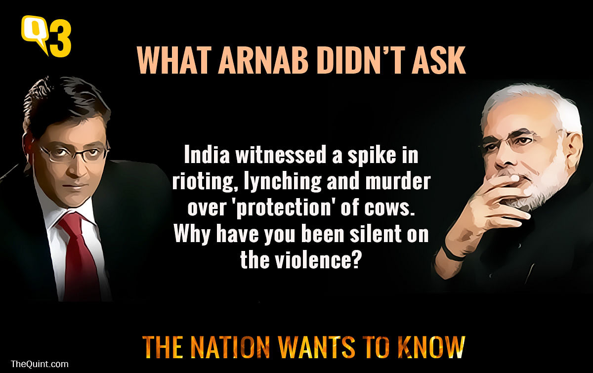 ‘Difficult’ questions Arnab Goswami should have asked Narendra Modi, but didn’t. 