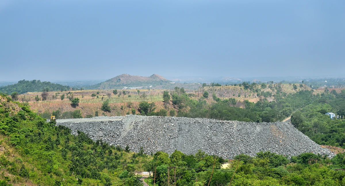 The uranium mine in Turamdih. (Photo: Tanmoy Bhaduri)