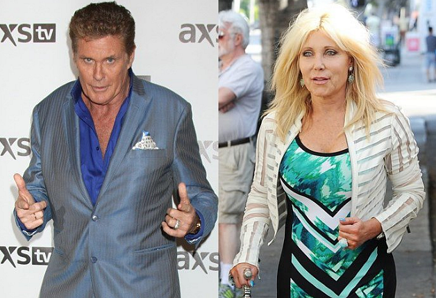 David Hasselhoff and Pamela Bach’s divorce, after years of PDA, came as a great shock (Photo courtesy: Twitter)