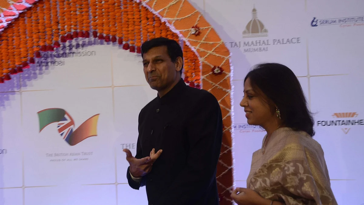Reserve Bank of India governor Raghuram Rajan during a charity reception at a Mumbai hotel on 10 April 2016. (Photo: IANS)