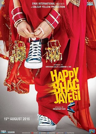 The official poster of Happy Bhag Jayegi (Photo: <a href="https://twitter.com/search?f=images&vertical=default&q=happy%20bhag%20jayegi%20&src=typd">Twitter</a>)