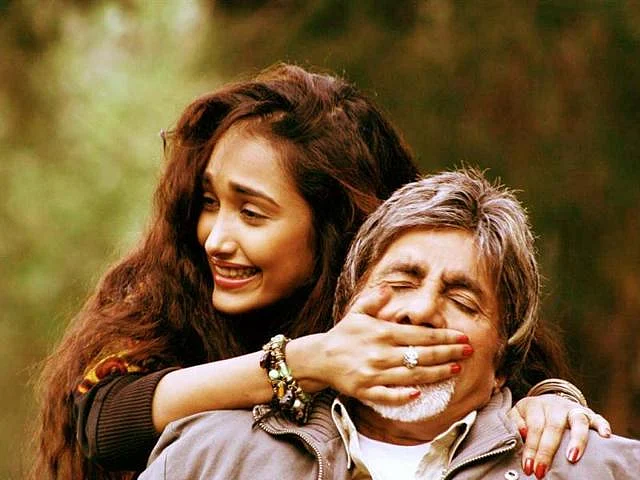 Jiah had a dream debut with Amitabh Bachchan in <i>Nishabd.</i>