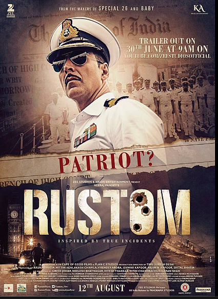 The <i>Rustom </i>poster (Photo courtesy: Facebook)