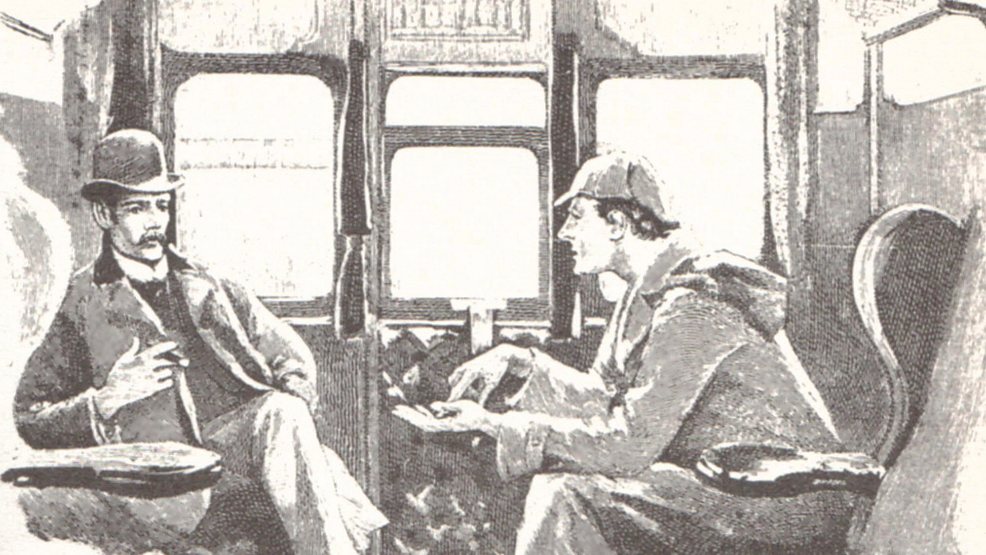 Sherlock Holmes made extensive use of trains but none of the mysteries he solved happened on them. (Photo: IANS)