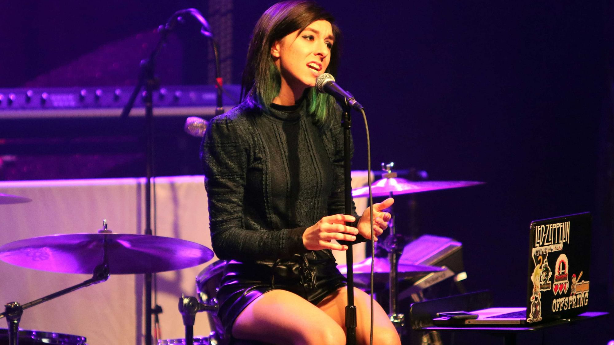 Christina Grimmie performing at a concert. (Photo: AP)
