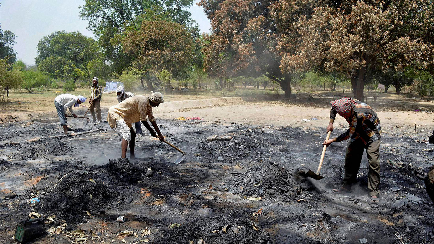 Over 20 people were killed in the violence at Mathura’s Jawahar Bagh Park. (Photo: PTI)