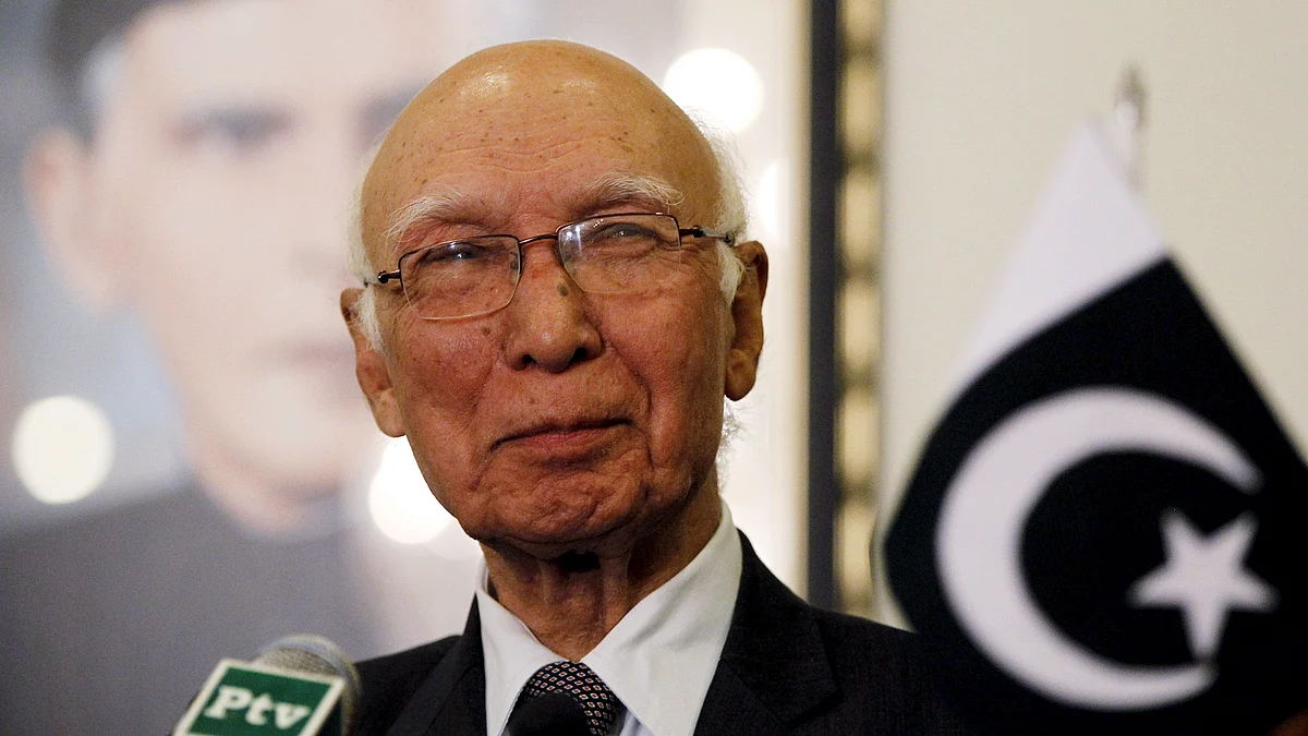 Sartaj Aziz, Pakistani Foreign Affairs Advisor. (Photo: Reuters)