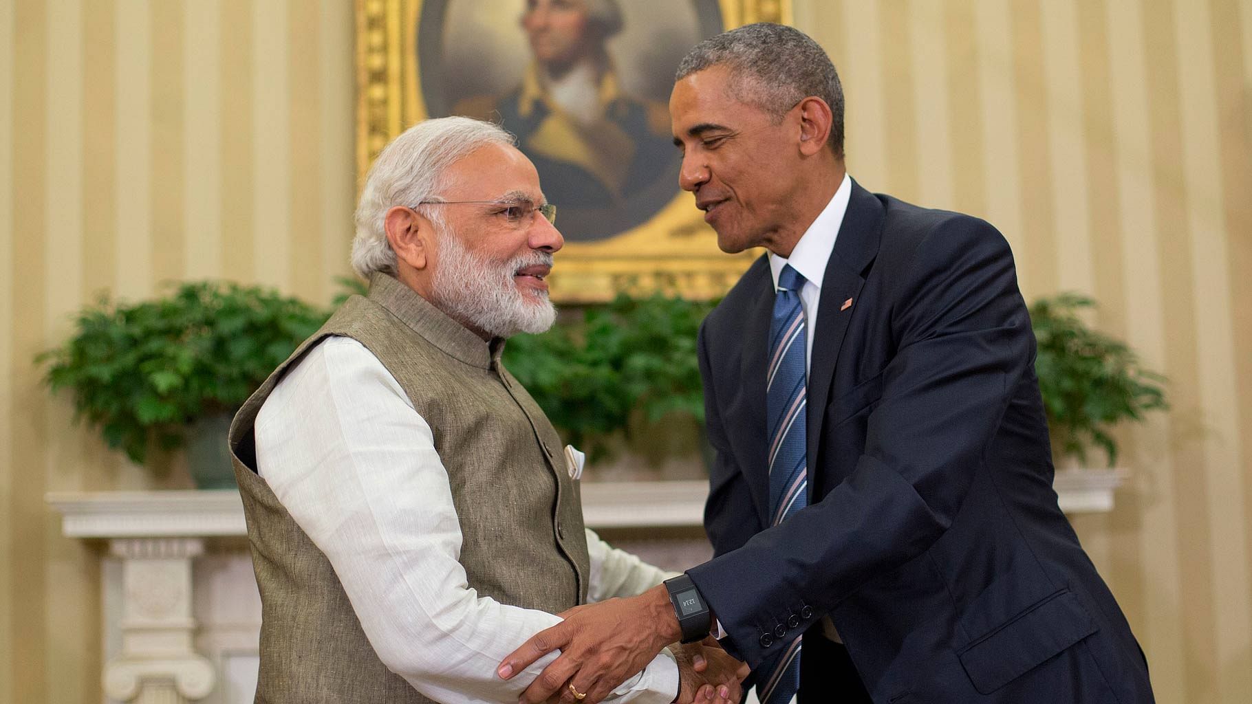 

President Barack Obama and Indian Prime Minister Narendra Modi. (Photo: AP)