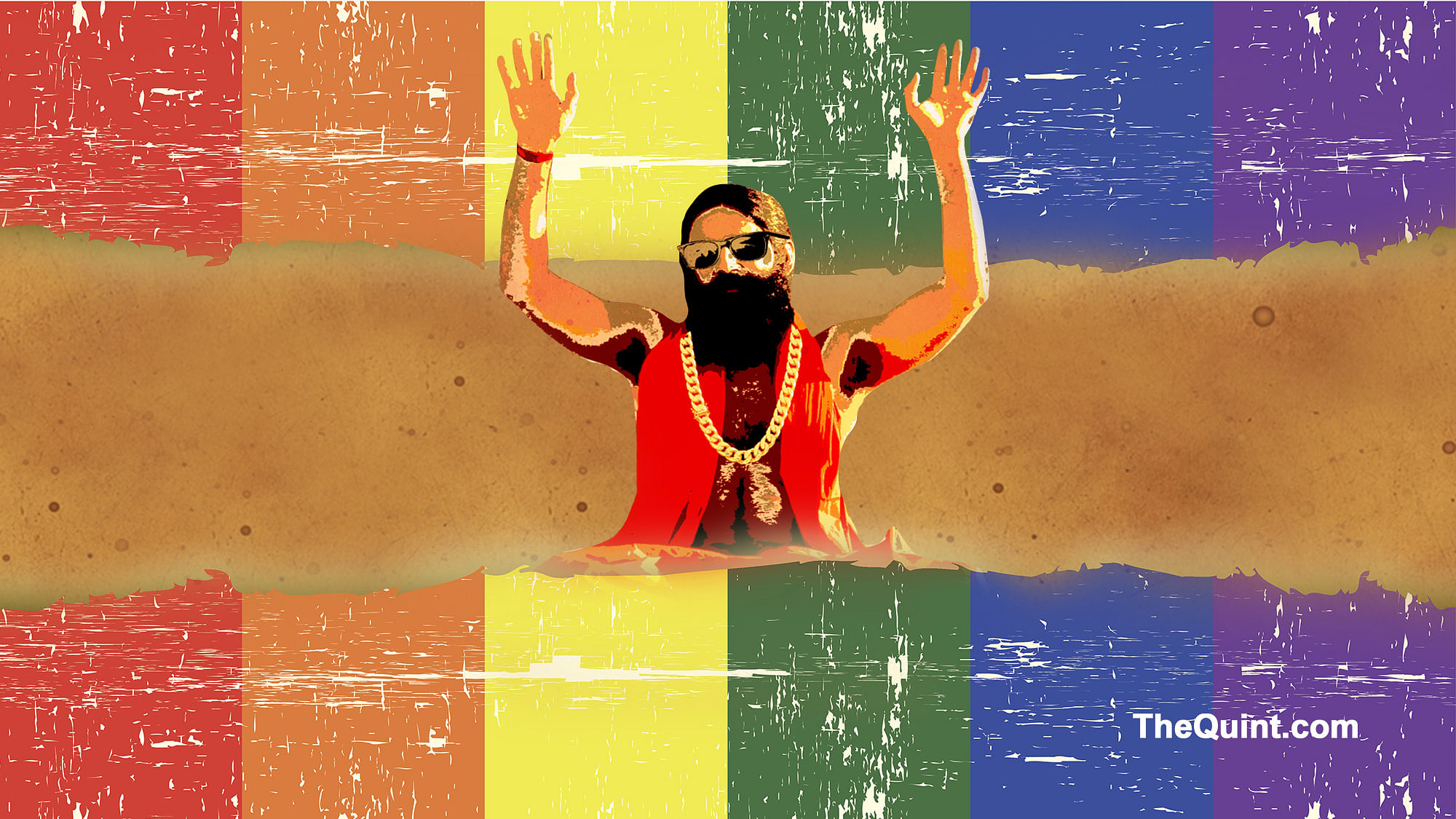 Baba Ramdev has claimed that homosexuality can be cured by practising yoga. (Photo: <b>The Quint</b>)